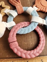 Itzy Ritzy Bitzy Bespoke Jingle Baby Travel Toy Rattle Cloud 0 months+