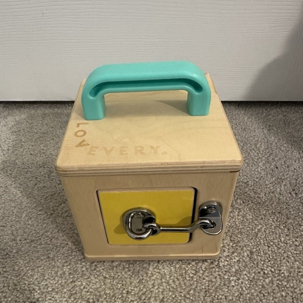 Lovevery Lock Box Realist Play Kit Montessori Toy for 19-21 Months