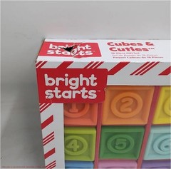 Bright Starts Block and Buddies Holiday Baby Toy Gift Set – 18pc SEE DETAILS