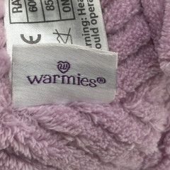 lot of 3 Baby Toys 6 to 18 Months Girls Soft Doll Plush Bunny Purple Warmies