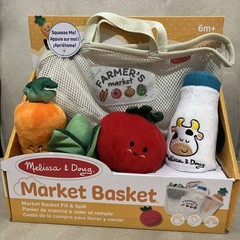 Melissa & Doug Market Basket Fill & Spill Sensory Cognitive Learning 6 Months up