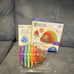 Learning Resources Spike The Fine Motor Hedgehog Rainbow Stacker