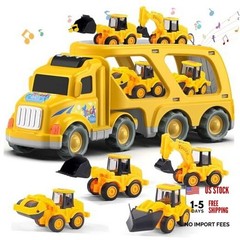 Construction Truck Toys for Boys Girls Age 3 4 5 6 Years CONSTRUCTION TRUCKS