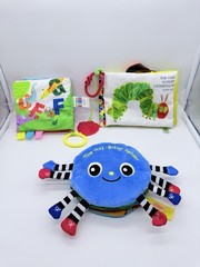 Lot Of Soft Baby Infant Toddler Fabric Cloth Books Teething