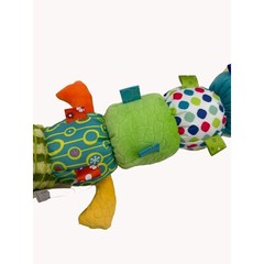Jollybaby Plush Crocodile Height Chart Toy for Babies Polyester Fiber Music