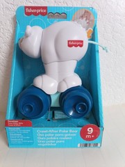 Portable Polar Bear Toy: Encouraging Crawling and Sensory Play for 9+
