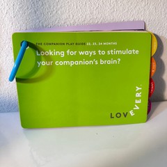 Lovevery The Companion Play Guide Montessori Activity Book 22-24 Months Old