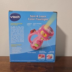 VTech Spin & Learn Color Flashlight Educational Baby Learning Toy 12-36 Months