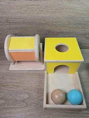 Lovevery Spinning Rainbow Color Wheel & Ball Drop Montessori Toy Lot