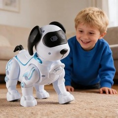 Intelligent Music Robot Dog – Programmable Smart Dancing Toy for Kids – Fun Gift