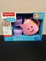 Fisher-Price Laugh & Learn Tea For Two Smart Stages Musical Teapot Toy Play Set