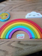 Chuckle & Roar Wooden Baby Weather Toy