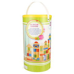 WOODEN BUILDING BLOCKS 150 Pieces, Baby and Toddler Toys