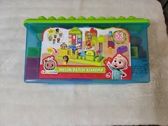 NEW Cocomelon Melon Patch Academy Early Learning Toy 6 Figures 53pc Block Set