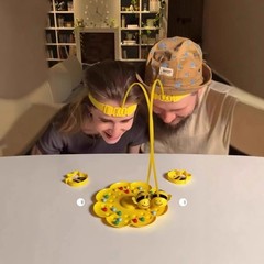 Bumblebee Fishing Game Puzzle Toy Educational Interactive Kids Family Fun