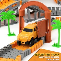 Construction Race Cars Accessories for Kids – 2-Pack Construction Cars