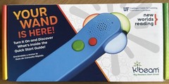 NEW Kibeam Magic Wand Learning Book Reading Tool School Aid Electronic Magical