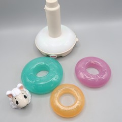 Fisher-Price Linkimals Llama Multicolor Lights Colors Musical Stacking Ring Toy