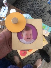 Lovevery First Puzzle, from The Inspector Montessori Play Kit (7-8 Months)