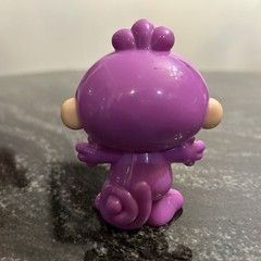 2013 Fisher Price Mattel Laugh & Learn Purple Monkey Plastic Rattle Figure