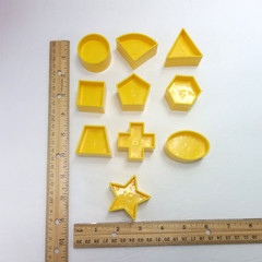 Tupperware Tuppertoy Shape O Ball Shape Sorter 1-10 Replacement Shapes Only