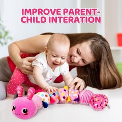 Kmuysl Baby Toys 0-6 6-12 Months Sensory Music Animal Stuffed Toy For 0 1 2 3 4