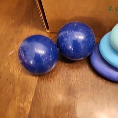 Lovevery PARTIAL Thinker Play Kit Opposite Balls Stacking Stones Wallet Lot ++++