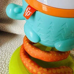 Fisher-Price DJ Bouncin’ Beats & Bright Beats Beatbelle Interactive Musical Toys