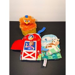 Ms. Rachel Sensory Learning Farm Soft Book Take Along Plush Toy Baby Toddler
