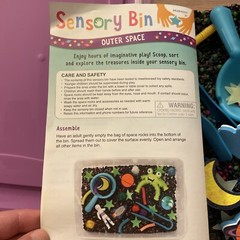 Outer Space Sensory Bin Creativity For Kids Imaginative Play 3+