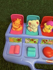 Playskool Pop-Up Pals Discovery Toy Jungle Animals Cause & Effect Baby Toddler