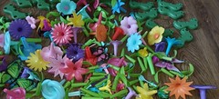 Flower Garden Building Toys for Boys or Girls Huge Lot