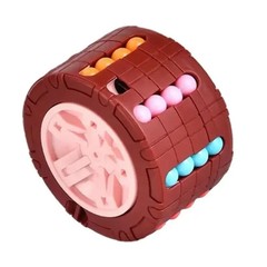 3D Cylinder Cube Toy Magical Bean Gyro Rotate Slide Puzzle Games Relieve Stress