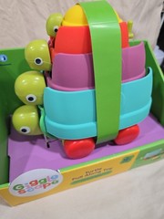 Gigglescape Turtle Pull Along Toy Fun Nesting & Movement Play Ages 18+