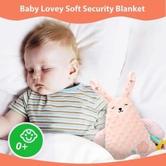 Baby Girls Toys 0-6 Month Animal Stuffed Newborn Baby Minky Dot Sensory Toy