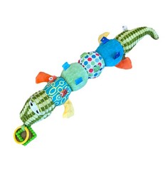 Jollybaby Crinkle Rattle Alligator 23″ Plays “twinkle Twinkle” Tags Sensory Toy