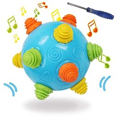 Toddler’s Music Dancing Shake Ball – Move, Crawl, Bounce, Sensory Learning for K