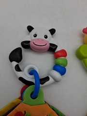 2 Baby Einstein Take Along Discovery Cards Clip-on Crinkle Teether ABC’s & 123’s