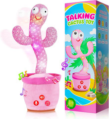 Dancing Talking Cactus Toy for Baby Toddlers, Baby Girl Toys
