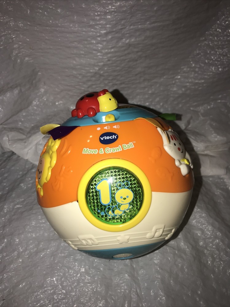 VTech Move And Crawl Ball ~ Sounds ~ Lights ~ Music ~ Action – 6 to 36 months