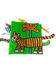 Jellycat Anne Wilkinson Kids Multicolor Jungly Tails English Activity Cloth Book