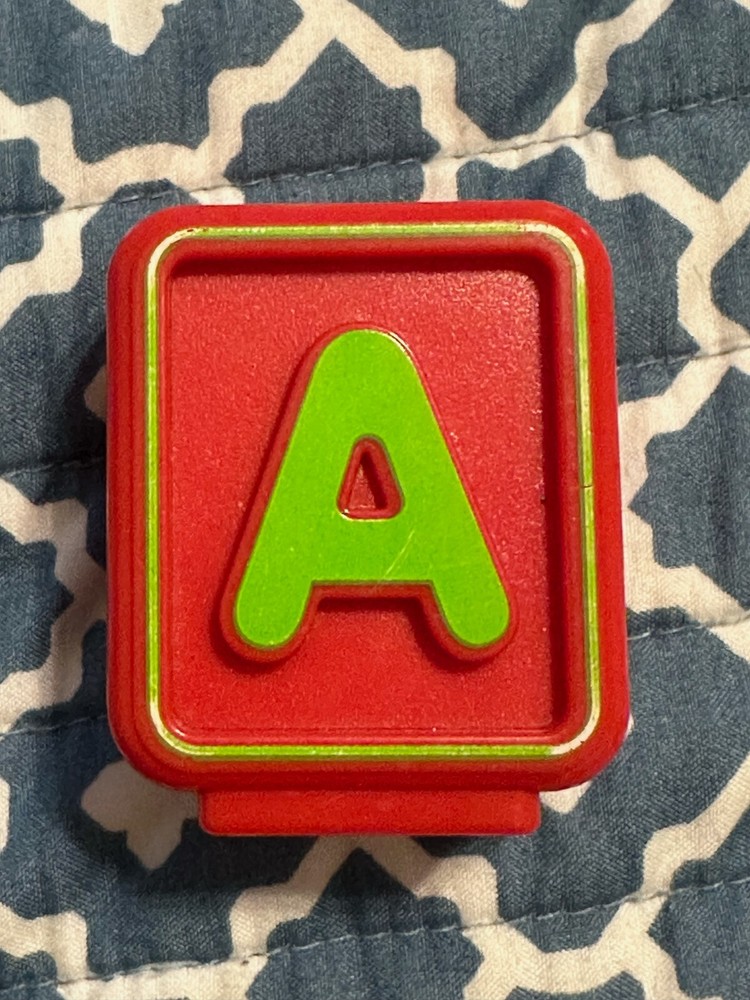 YOU PICK Vtech Replacement Letter Blocks Sit To Stand Alphabet Train 2-Sided