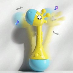Baby Hand Rattle Toy – Cute Animal Shape, Soft Sound, Early Educational Toy (ABS