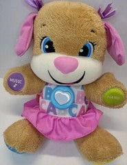 Fisher Price Laugh and Learn Smart Stages Toy Stuffed Animal Plush Interactive