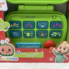 COCOMELON Sing & Learn Laptop Learning Toy Kids Games Letters Numbers Shapes NEW