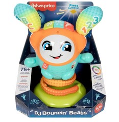 Fisher-Price DJ Bouncin’ Beats Interactive Musical Learning Toy New With Box