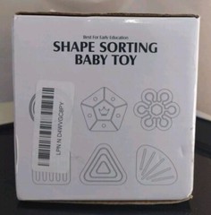 Baby Toddler Educational Shape Sorting Toy By Likee, Early Education 18m + NEW!