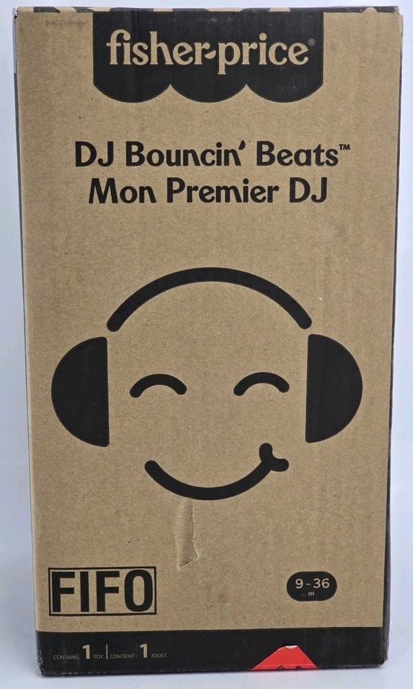 NEW Fisher-Price Baby & Toddler Learning Toy DJ Bouncin’ Beats