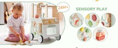 ROBOTIME Wooden Baby Walker Push Toy Spring Garden Activity Center 10M+ New