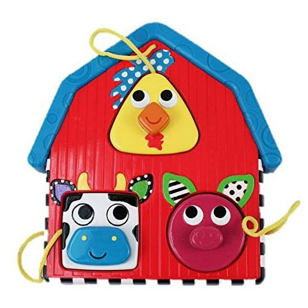 4 X Sassy Barn Puzzle Developmental Toy with Animal Sounds